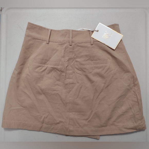 TABITHA MINI SKIRT - SAND - Picture 2 of 7